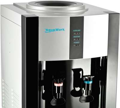 кулер для воды aqua work 16-t/en серебристо-черный от магазина BIORAY